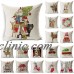 Xmas Dog Santa Claus Reindeer Cushion Cover Throw Pillow Case Sofa Decor Frugal   253268086715